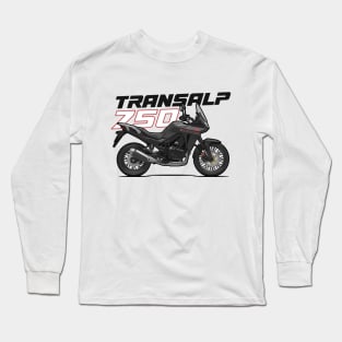 XL750 - Transalp - Black Long Sleeve T-Shirt